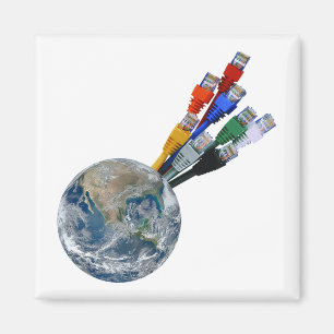 Ethernet Network Connected Earth Magneet