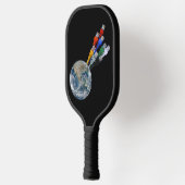 Ethernet Network Connected Earth Pickleball Paddle (Links)