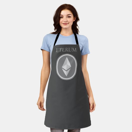 etherum apron stijl schort (Gedragen)