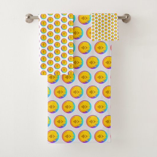 ETHERUM BAD HANDDOEK (Insitu)