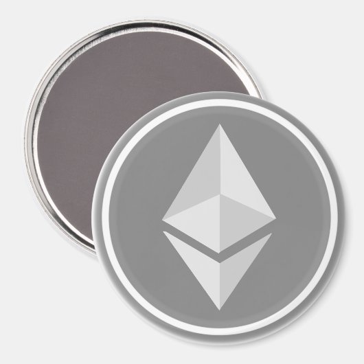 etherum  magneet (Voorkant / Achterkant)
