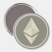 etherum  magneet (Voorkant / Achterkant)