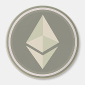 etherum  magneet (Voorkant)