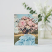 Ethetische elegantie in bloei briefkaart (Staand voorkant)