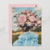 Ethetische elegantie in bloei briefkaart (Voorkant / Achterkant)