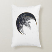 Ethetische Lunar Garden Bloom Accent Kussen (Voorkant(Verticaal))