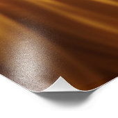 Ethetische sprookjesprinses met gloeiende gouden a foto afdruk (Hoek)