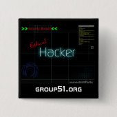Ethical Hacker Button (Voorkant)
