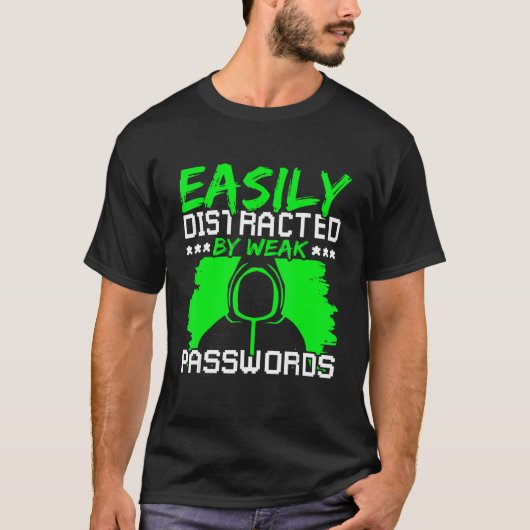 Ethical Hacking Cyber Security Expert & White Hat  T-shirt (Voorkant)