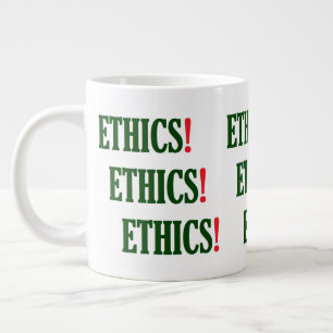 Ethiek! Ethiek! Ethiek!" Grote Koffiekop
