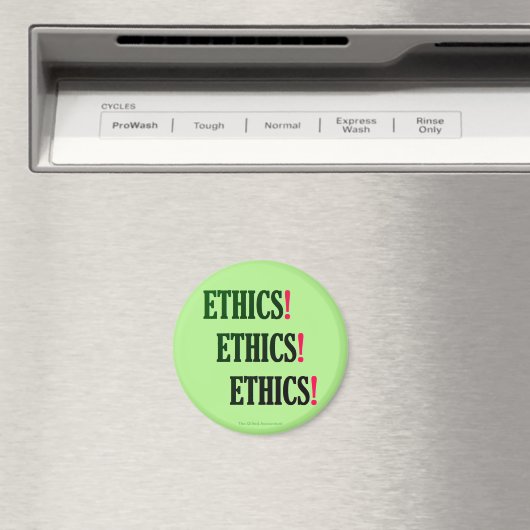 Ethiek! Ethiek! Ethiek!" Magneet (Insitu (Vaatwasser))