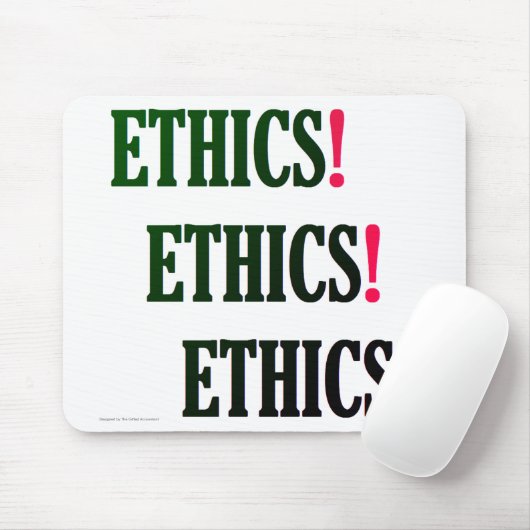 Ethiek! Ethiek! Ethiek!" Muismat (Met muis)