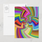 Ethincally Funky Colors Briefkaart (Voorkant / Achterkant)