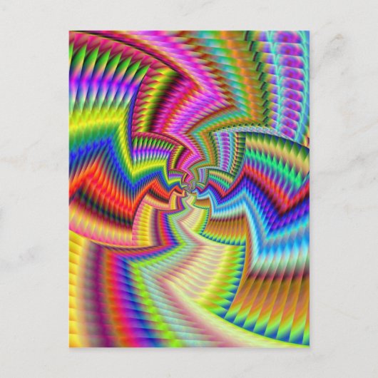 Ethincally Funky Colors Briefkaart (Voorkant)