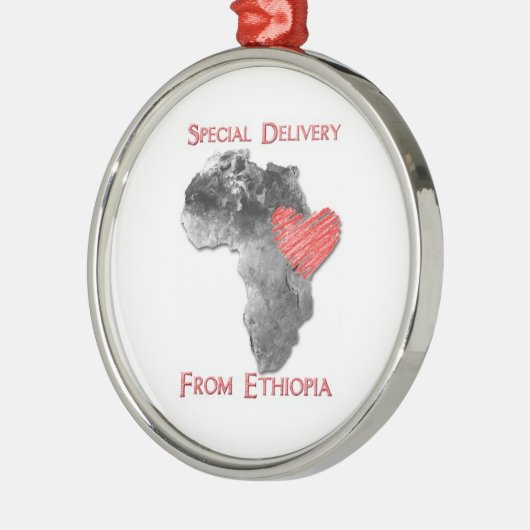 Ethiopia Adoption Ornament (Links)