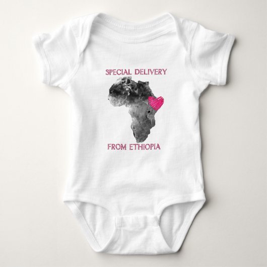 Ethiopia Adoption Romper (Voorkant)