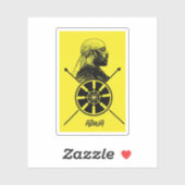 Ethiopia Adwa Menelik Sticker (Vel)