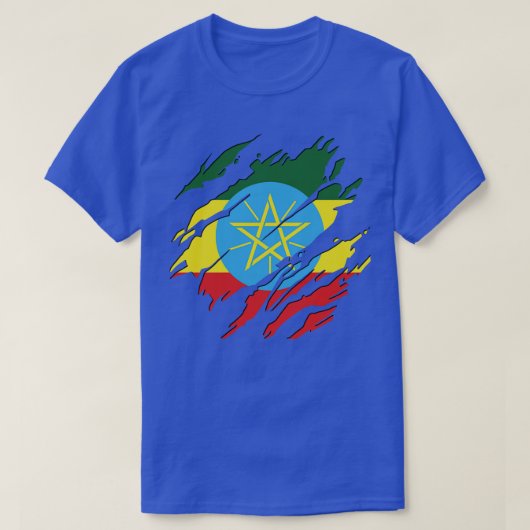 Ethiopia Altijd T-shirt (Design voorkant)