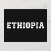 Ethiopia Briefkaart (Voorkant)