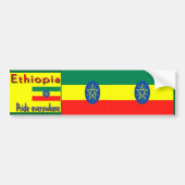 Ethiopia Bumpersticker (Voorkant)
