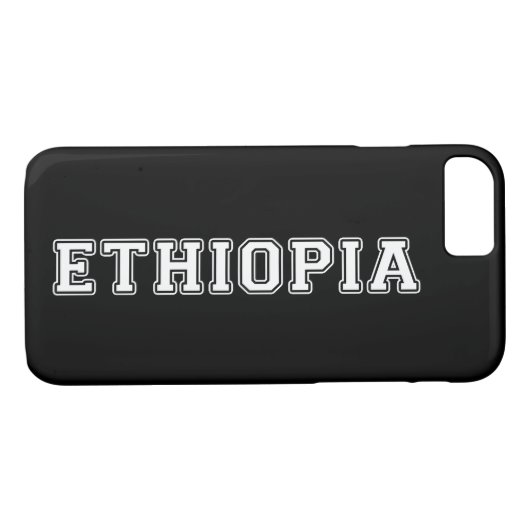 Ethiopia Case-Mate iPhone Case (Achterkant (Horizontaal))