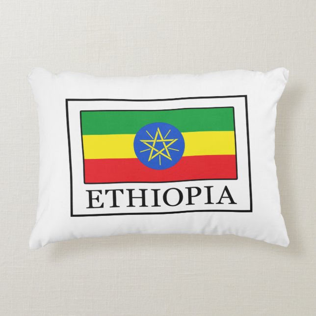 Ethiopia Decoratief Kussen (Voorkant)