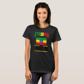 Ethiopia Ethiopian Ethiopia Is Calling And I Must  T-shirt (Voorkant volledig)