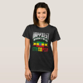 Ethiopia Ethiopian Happiest When Im In Ethiopia 1 T-shirt (Voorkant volledig)