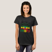Ethiopia Ethiopian Happiest When Im In Ethiopia T-shirt (Voorkant volledig)