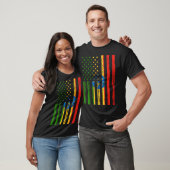 Ethiopia Flag America US It is in my DNA  Ethiopia T-shirt (Unisex)