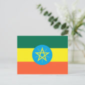 Ethiopia Flag Briefkaart (Staand voorkant)
