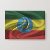 Ethiopia Flag Button (Voorkant)