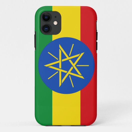 Ethiopia Flag Case-Mate iPhone Case (Achterkant)