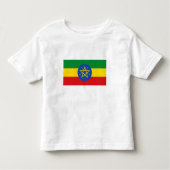 Ethiopia Flag Kinder Shirts (Voorkant)