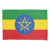 Ethiopia Flag Kussensloop (Voorkant)
