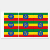 Ethiopia Flag Labels (Vel)