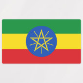 Ethiopia Flag Labels (Design 1)