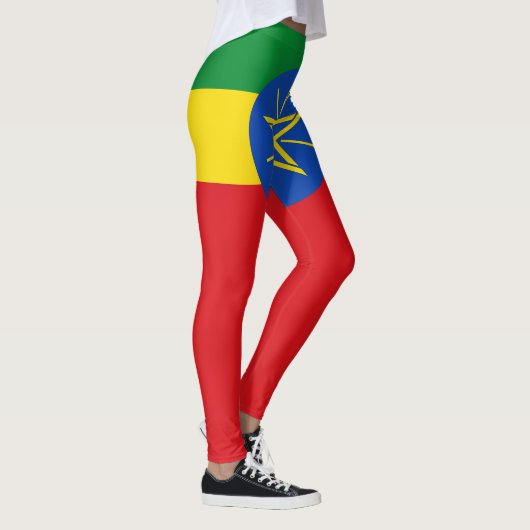 Ethiopia Flag Leggings (Rechts)
