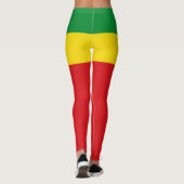 Ethiopia Flag Leggings (Achterkant)