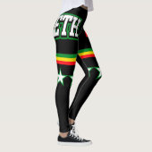 Ethiopia Flag Leggings (Rechts)