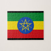 Ethiopia Flag Legpuzzel (Horizontaal)