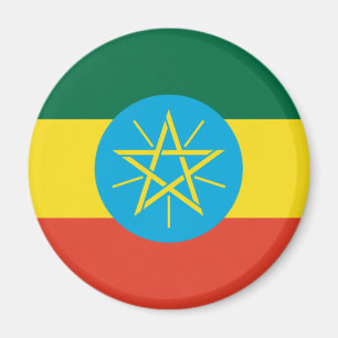Ethiopia Flag Magneet
