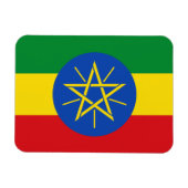 Ethiopia Flag Magneet (Horizontaal)
