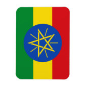 Ethiopia Flag Magneet (Verticaal)