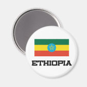Ethiopia Flag Magneet (Voorkant / Achterkant)