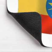 Ethiopia Flag Mousepad Muismat (Hoek)