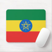 Ethiopia Flag Mousepad Muismat (Met muis)