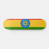 Ethiopia Flag Persoonlijk Skateboard (Horizontaal)