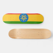 Ethiopia Flag Persoonlijk Skateboard (Horizontaal)