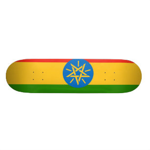 Ethiopia Flag Persoonlijk Skateboard